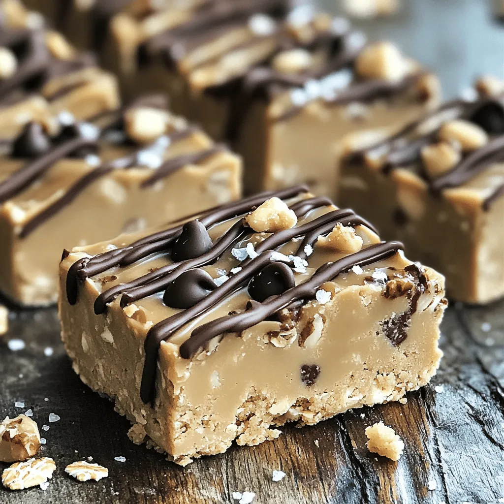 No Bake Cookie Dough Bars Easy and Delicious Treat
