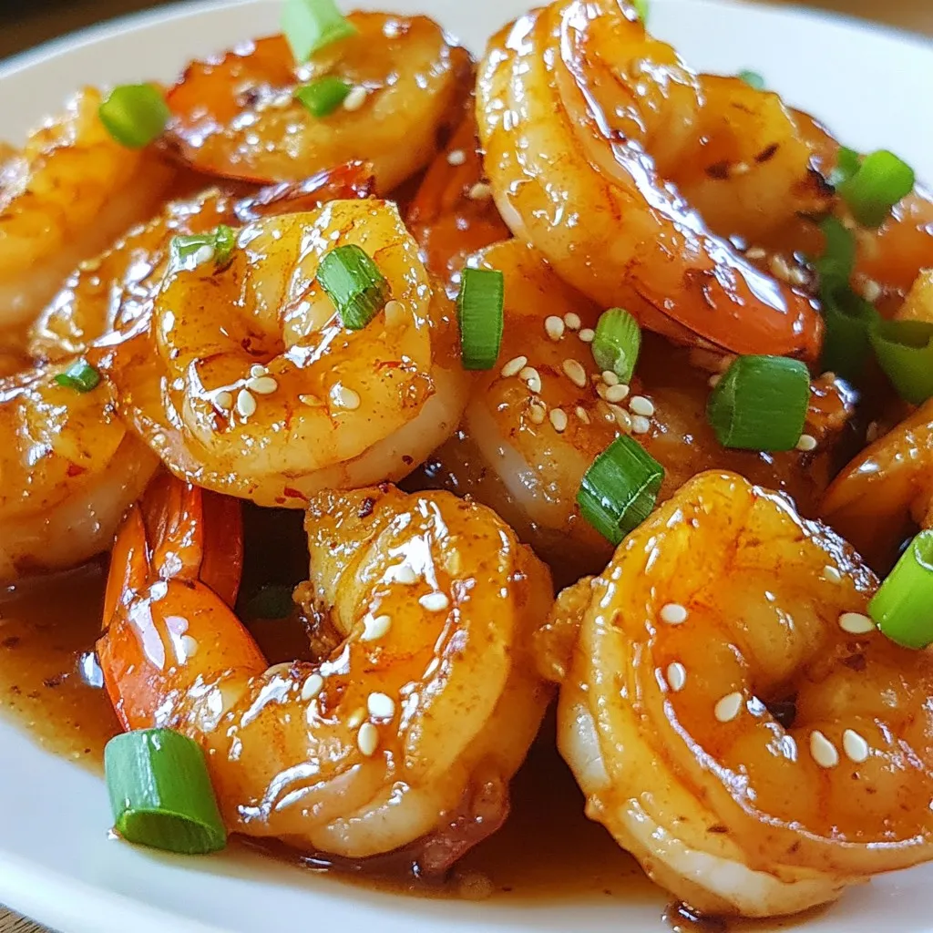 Honey Garlic Glazed Shrimp Flavorful Easy Recipe