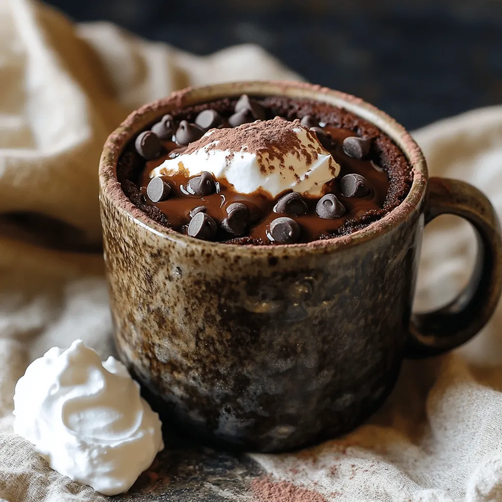 Vegan Chocolate Mug Cake Quick and Easy Delight