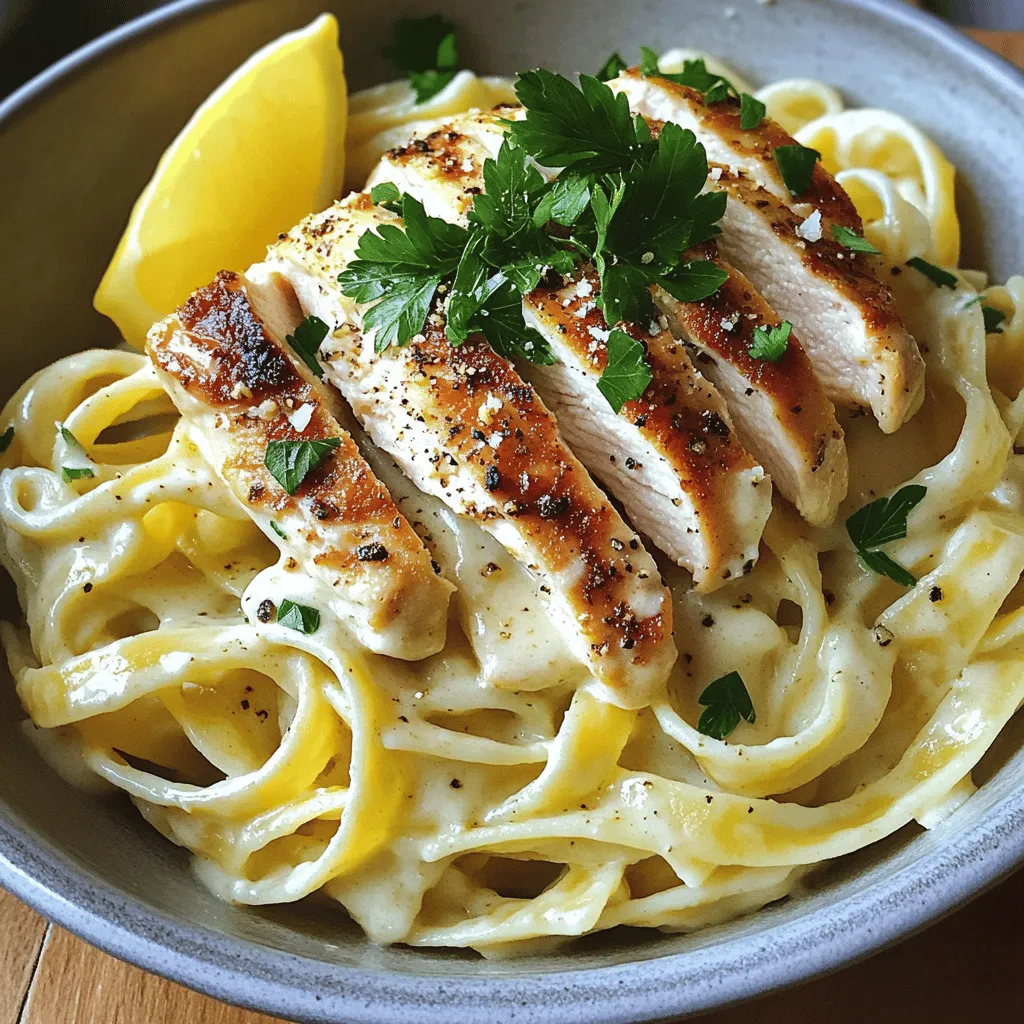 Creamy Garlic Chicken and Parmesan Pasta Delight Dish