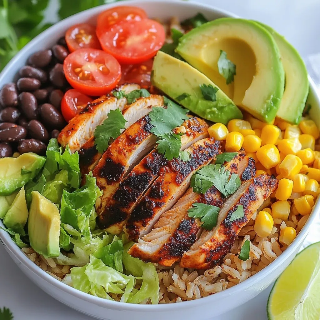 Chipotle Chicken Burrito Bowl Flavorful Easy Recipe