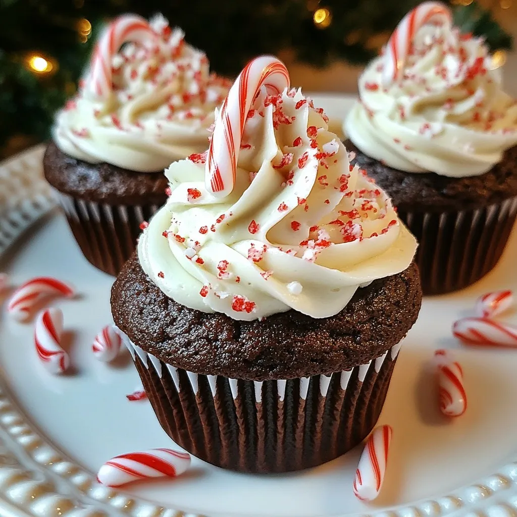 Peppermint Mocha Cupcakes Festive and Delicious Treat