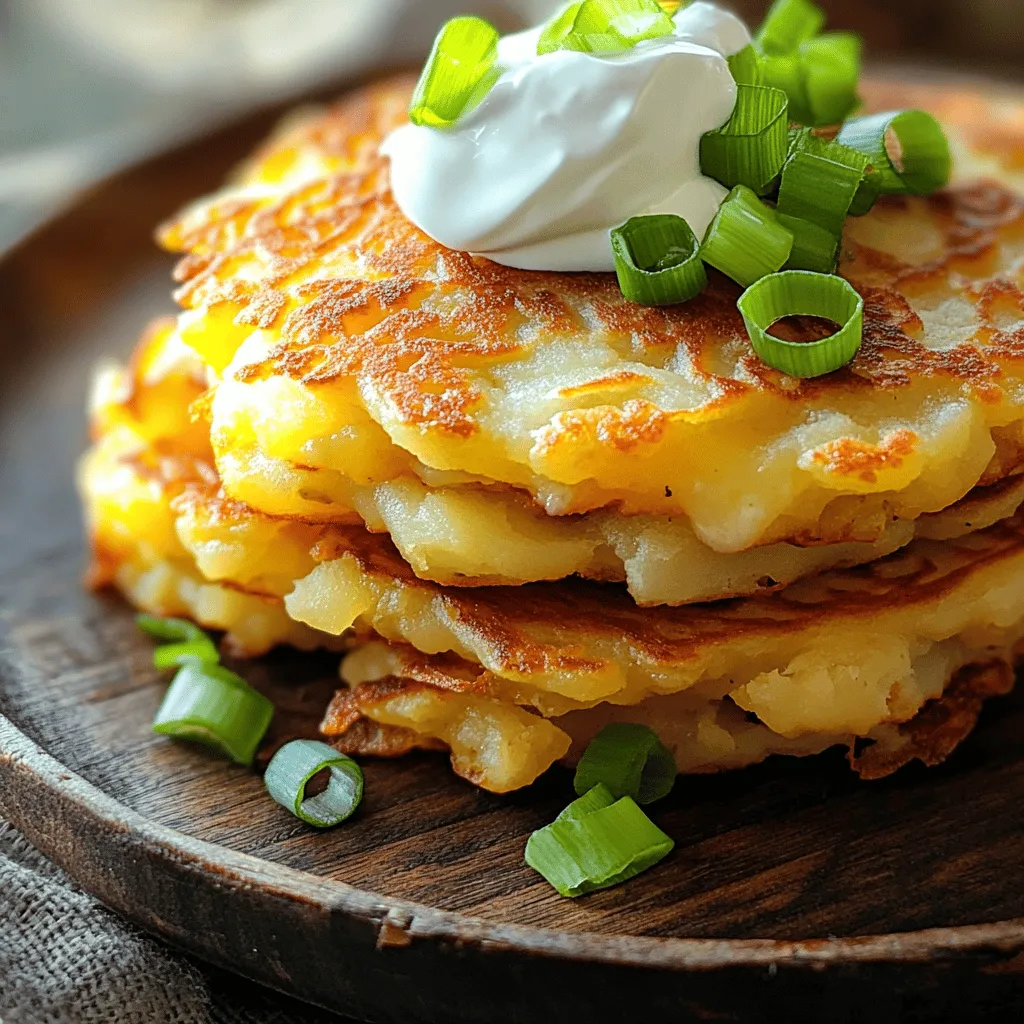 Cheesy Potato Pancakes Flavorful and Simple Recipe