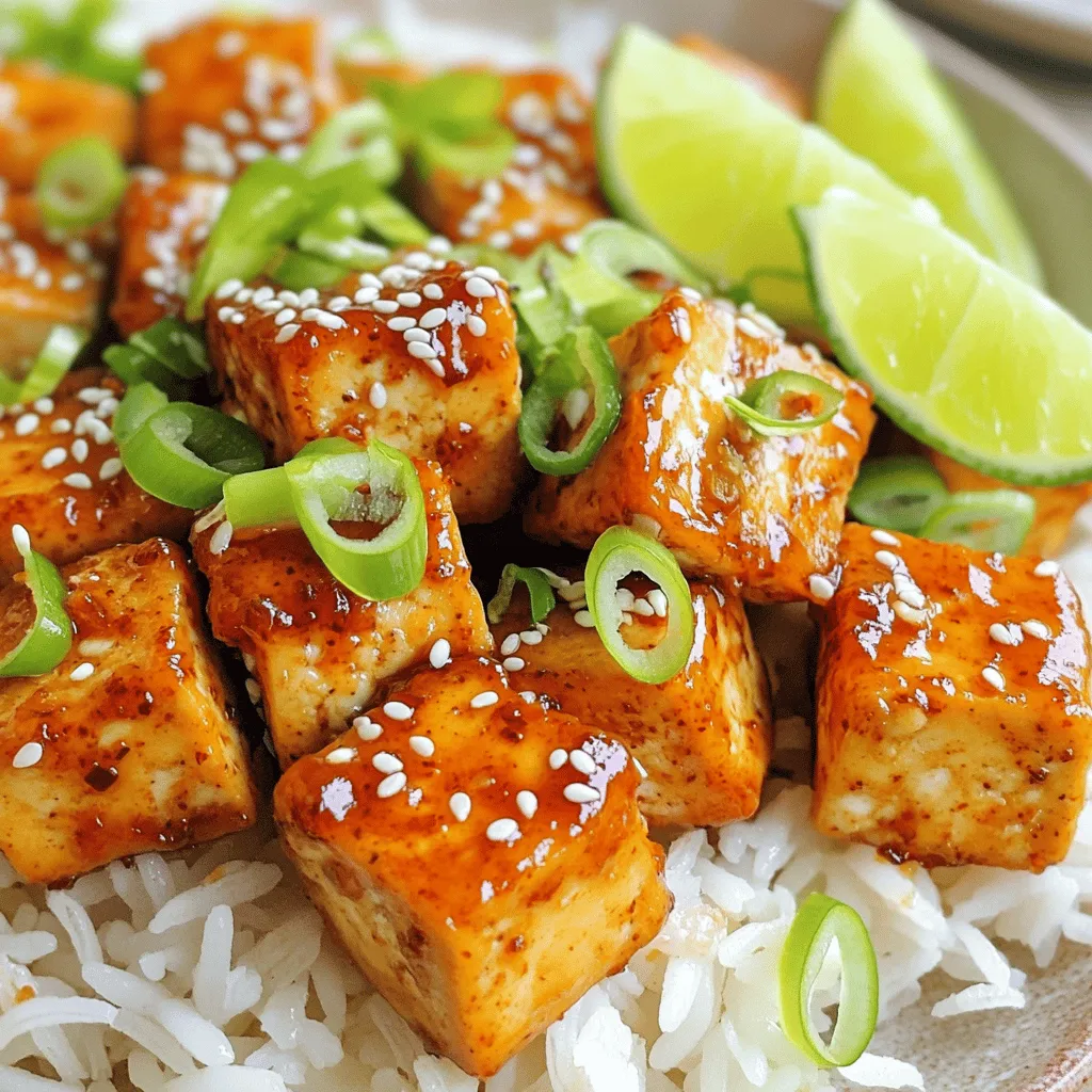 Sweet Chili Lime Baked Tofu Flavorful and Easy Recipe