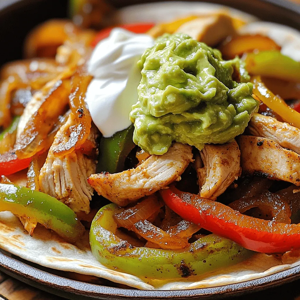 Easy Chicken Fajitas Flavorful and Quick Meal