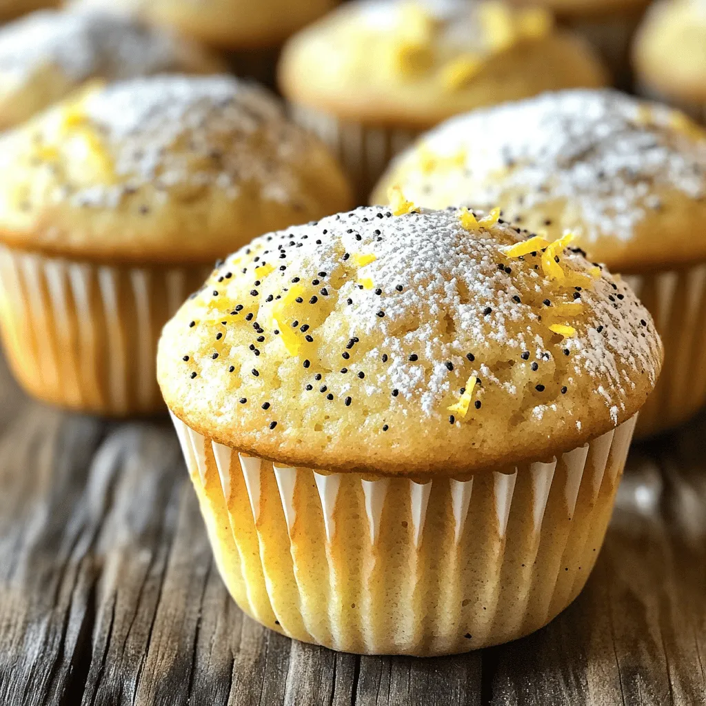 Lemon Poppy Seed Muffins Perfect for Any Occasion