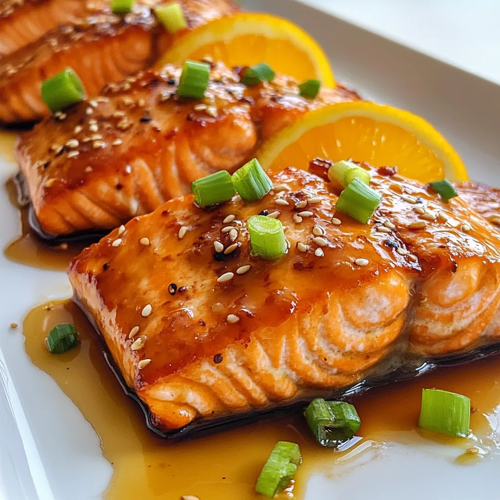 Orange Teriyaki Salmon Flavorful and Simple Recipe