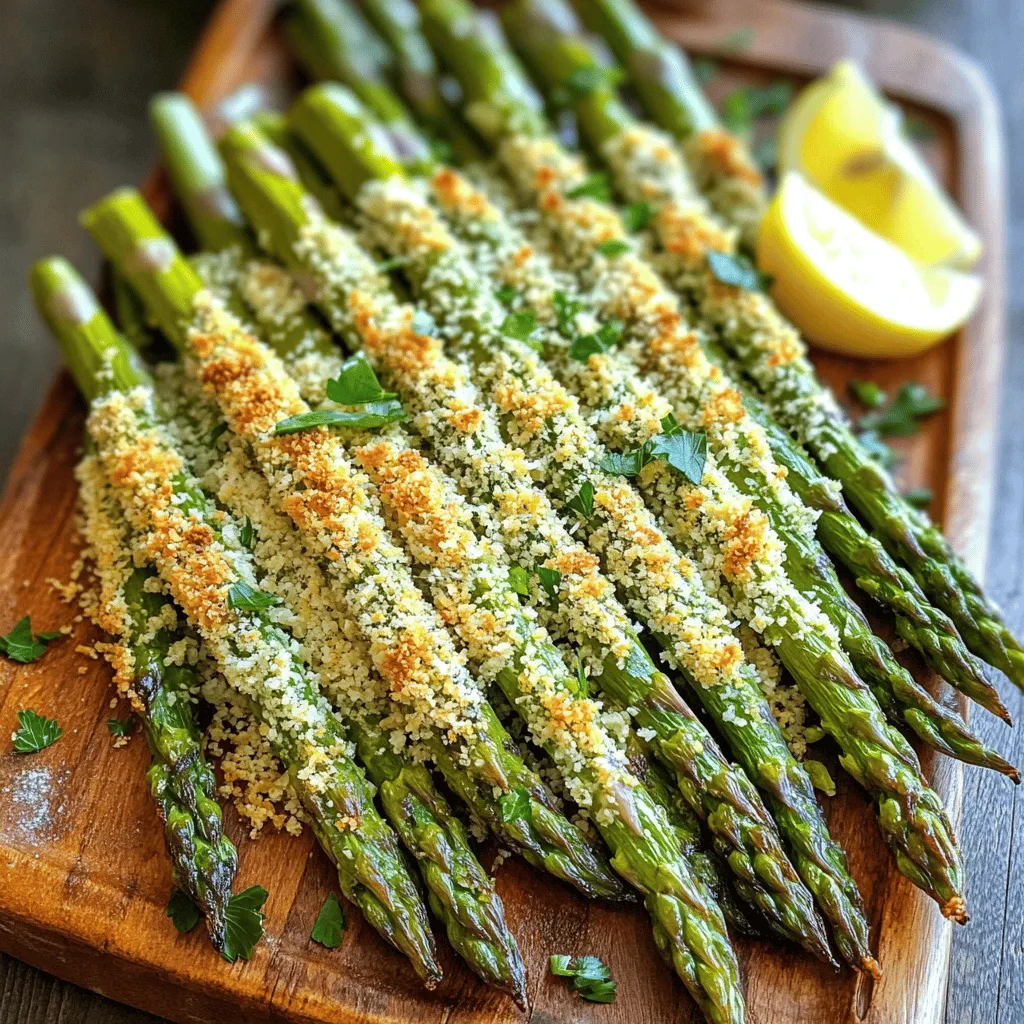 Baked Parmesan Asparagus Crispy and Flavorful Treat