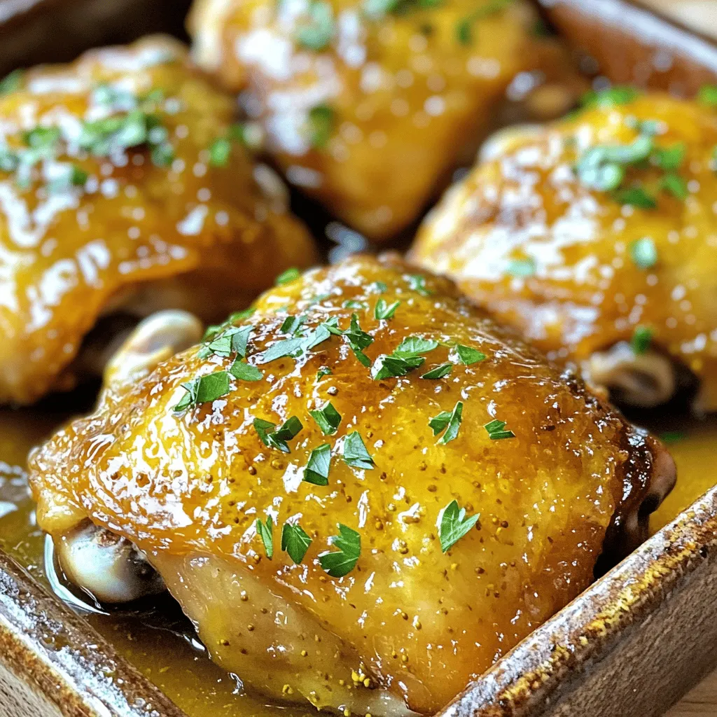 Honey Mustard Chicken Thighs Irresistible Flavor Boost