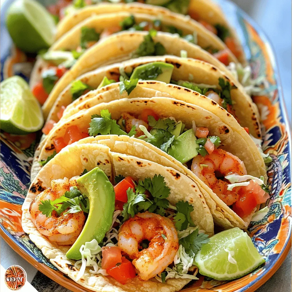 Easy Shrimp Tacos Fresh and Quick Flavorful Meal