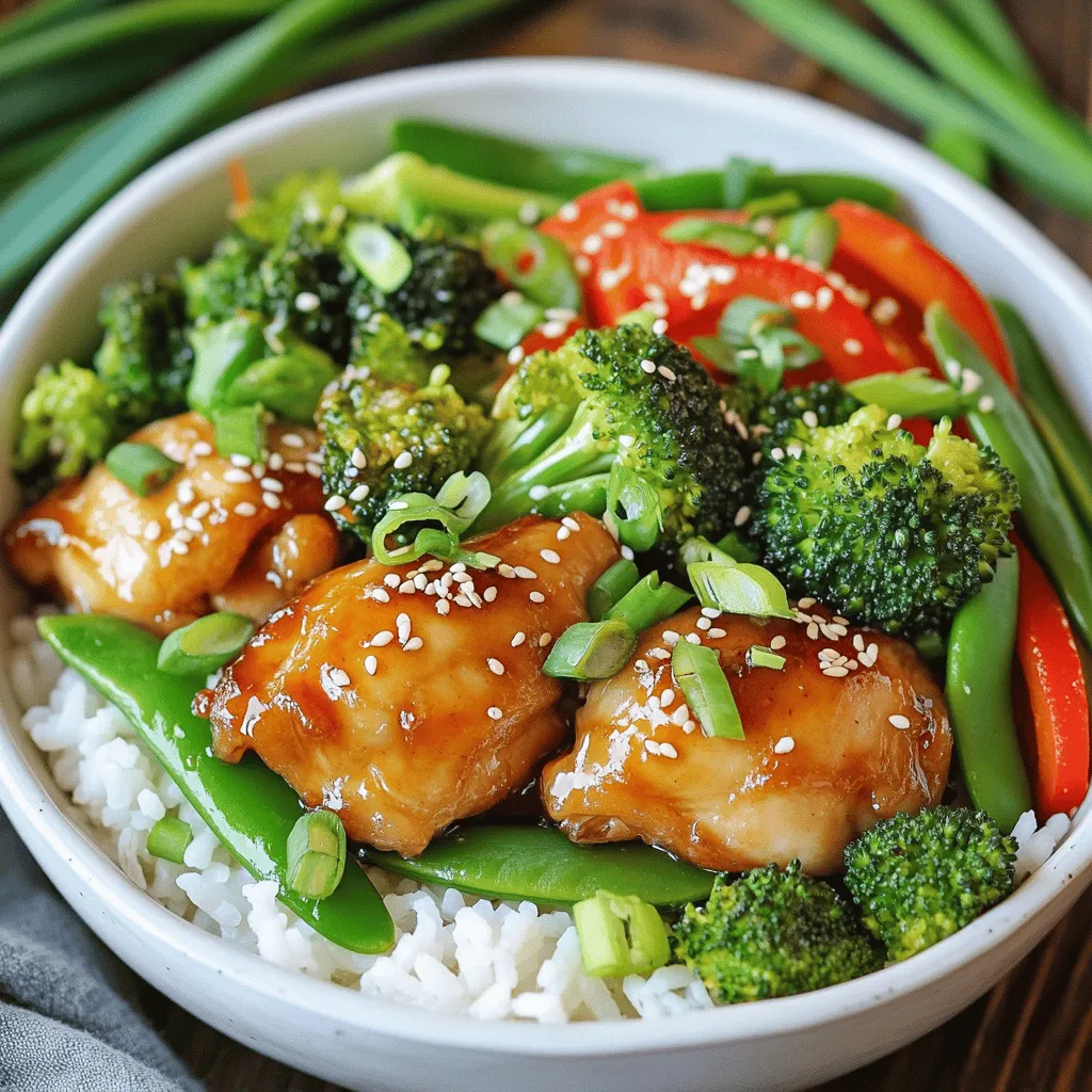 Easy Teriyaki Chicken Bowls Flavorful Weeknight Meal