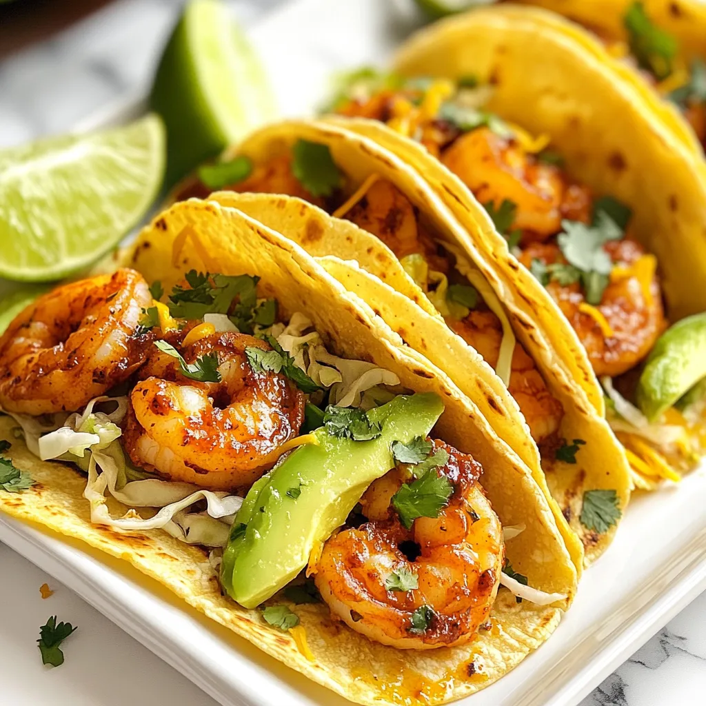 Chipotle Lime Shrimp Tacos Easy and Flavorful Meal