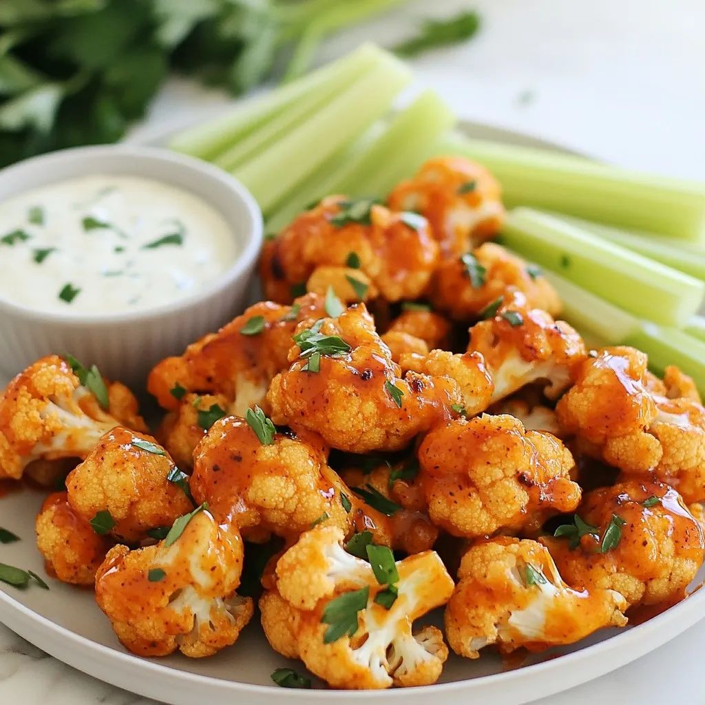 Air Fryer Buffalo Cauliflower Simple and Flavorful Dish