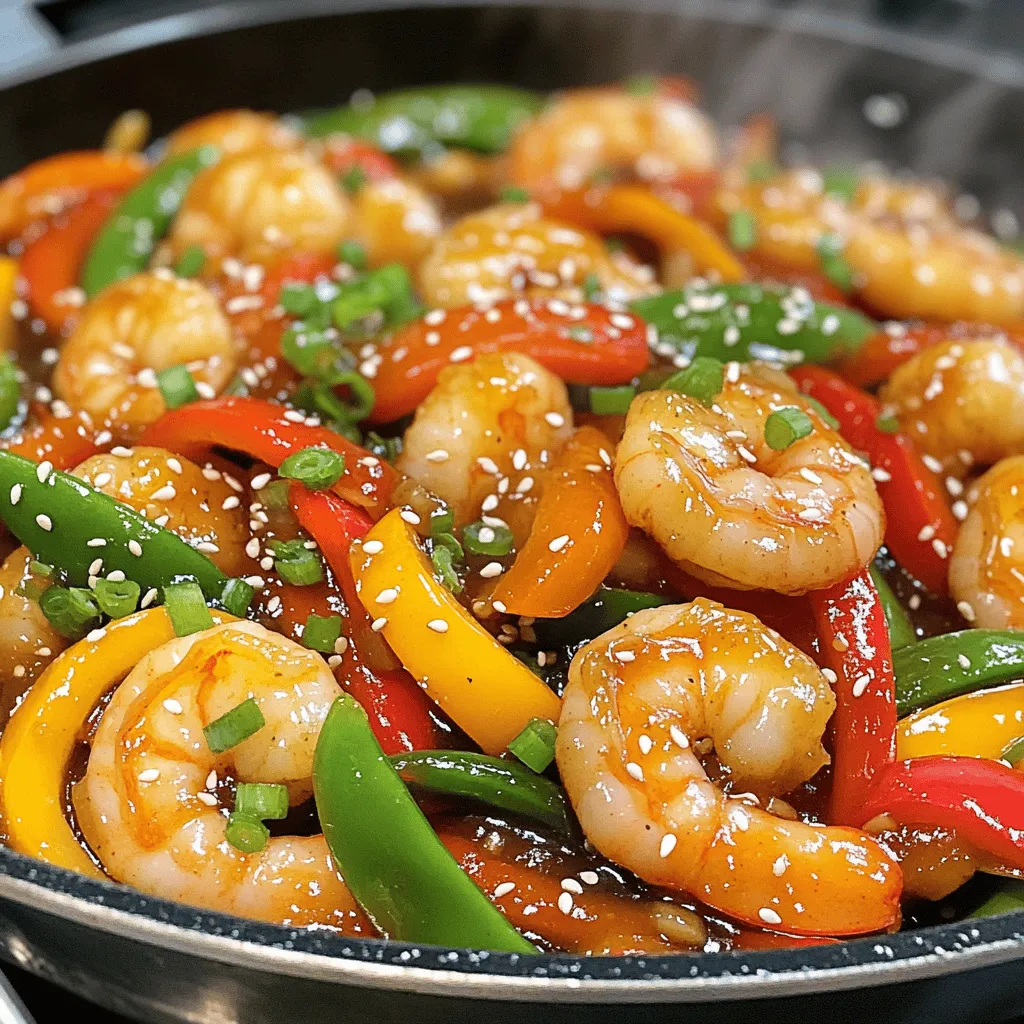 Honey Garlic Shrimp Stir Fry Simple and Tasty Meal