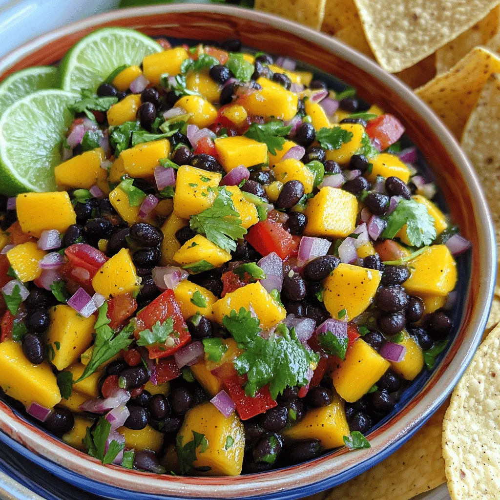 Mango Black Bean Salsa Fresh and Flavorful Delight