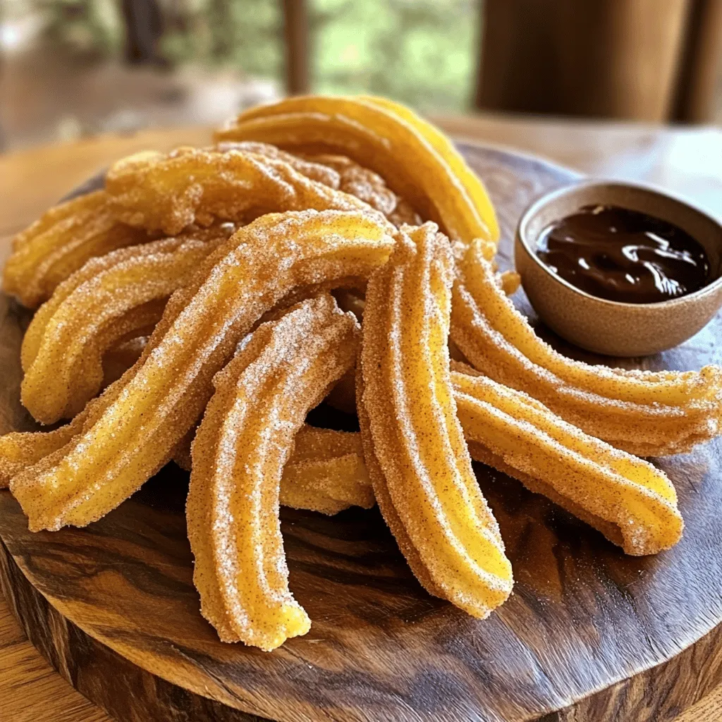 Cinnamon Sugar Churros Tasty Dessert Recipe Today