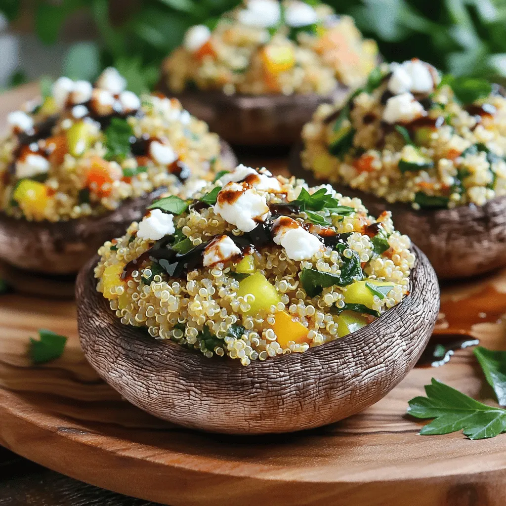 Stuffed Portobello Mushrooms Flavorful and Easy Recipe