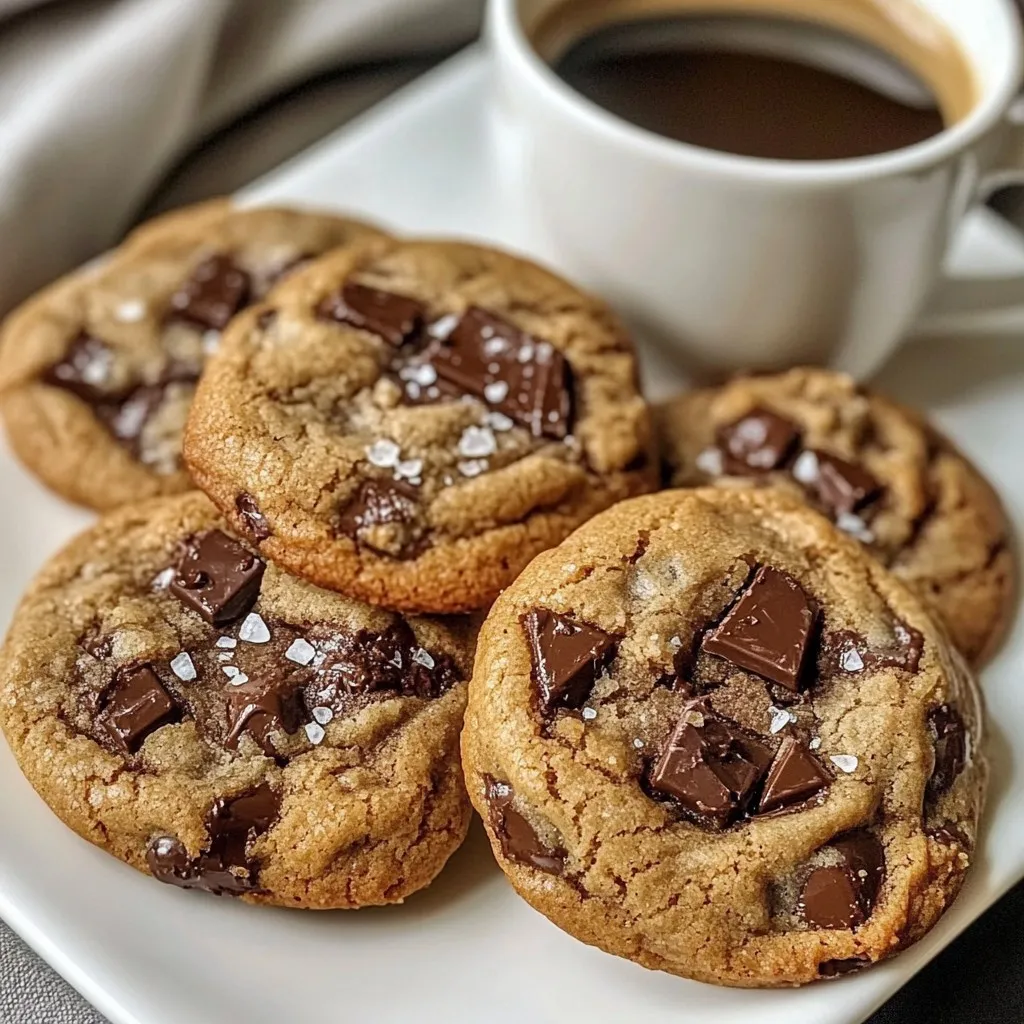 Espresso Chocolate Chunk Cookies Irresistible Treat