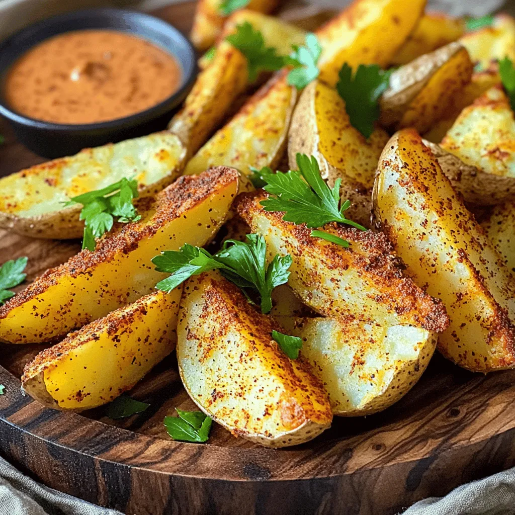 Crispy Baked Potato Wedges Flavorful and Easy Recipe