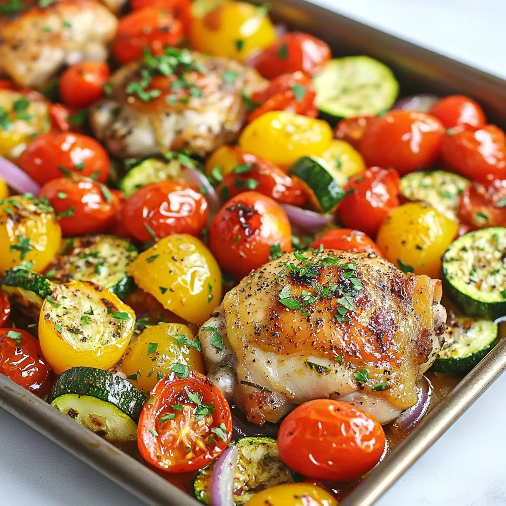 Greek Chicken Sheet Pan Dinner Flavorful Weeknight Meal