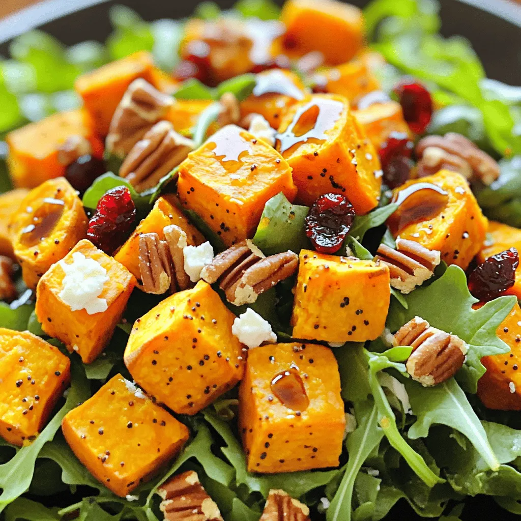 Roasted Sweet Potato Salad Flavorful and Healthy Dish