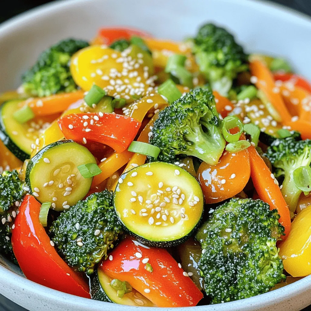 Quick Veggie Stir-Fry Flavorful and Healthy Meal