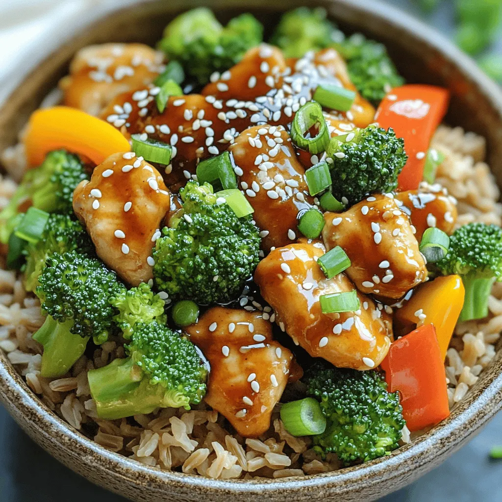 Easy Teriyaki Chicken Bowls Quick and Tasty Meal