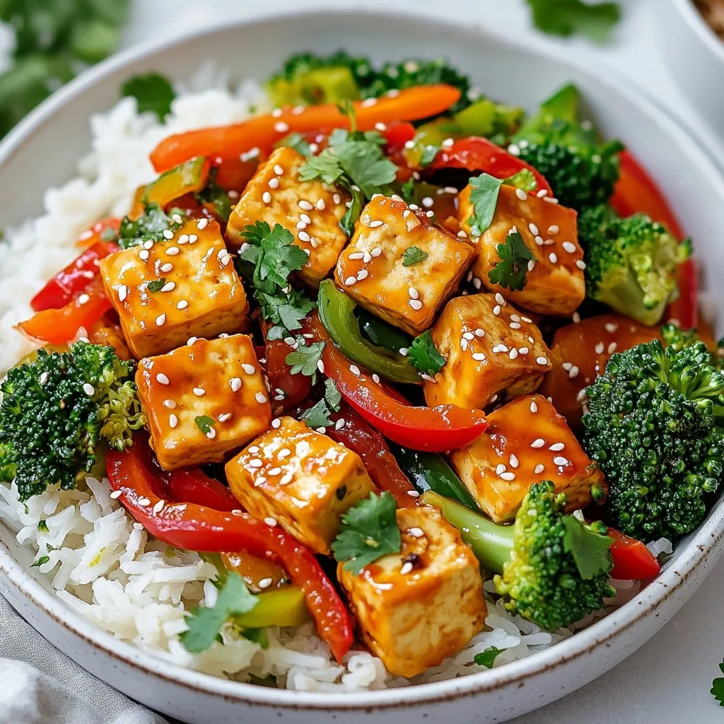 Sweet Chili Tofu Stir-Fry Simple and Flavorful Recipe