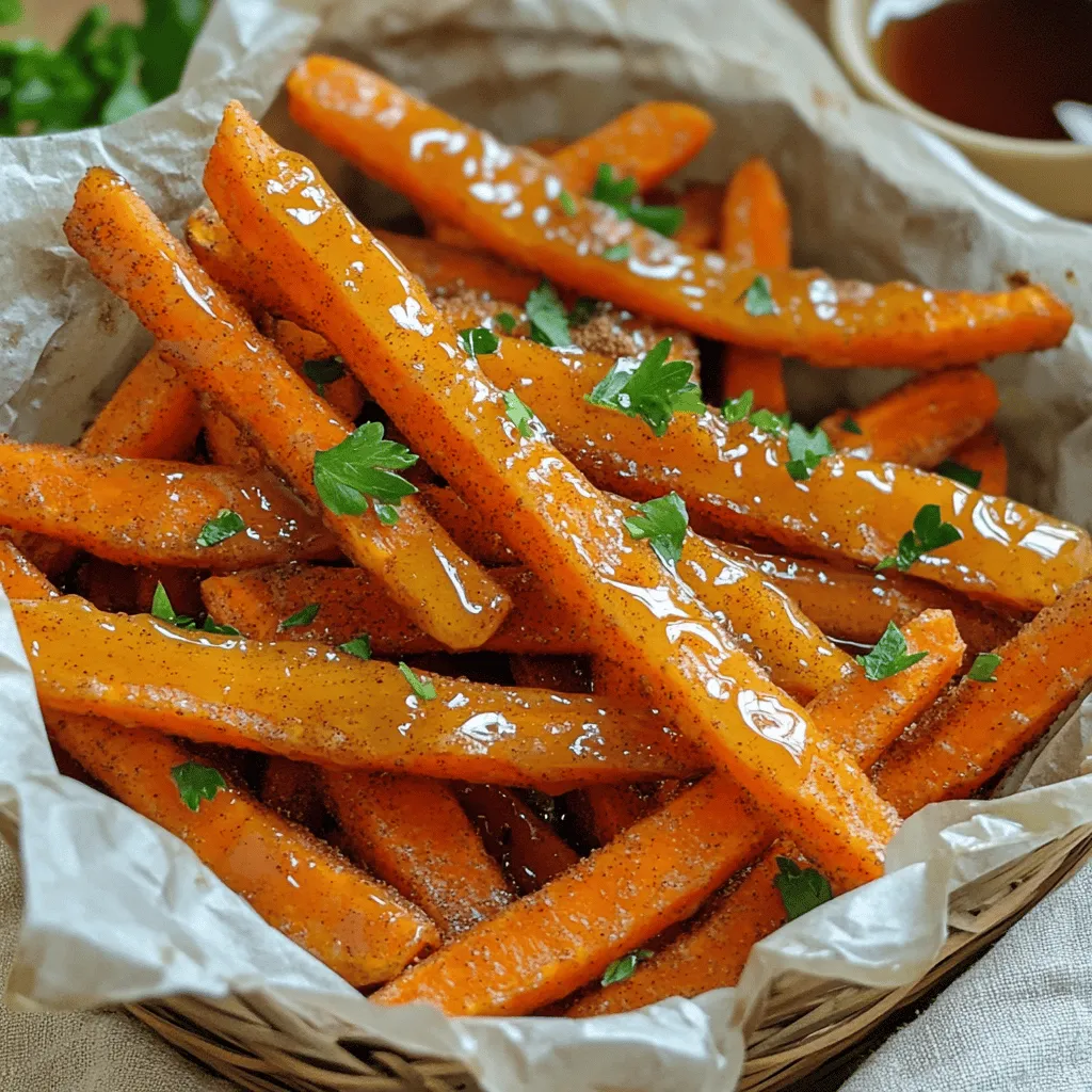 Maple Glazed Carrot Fries Irresistible and Easy Treat