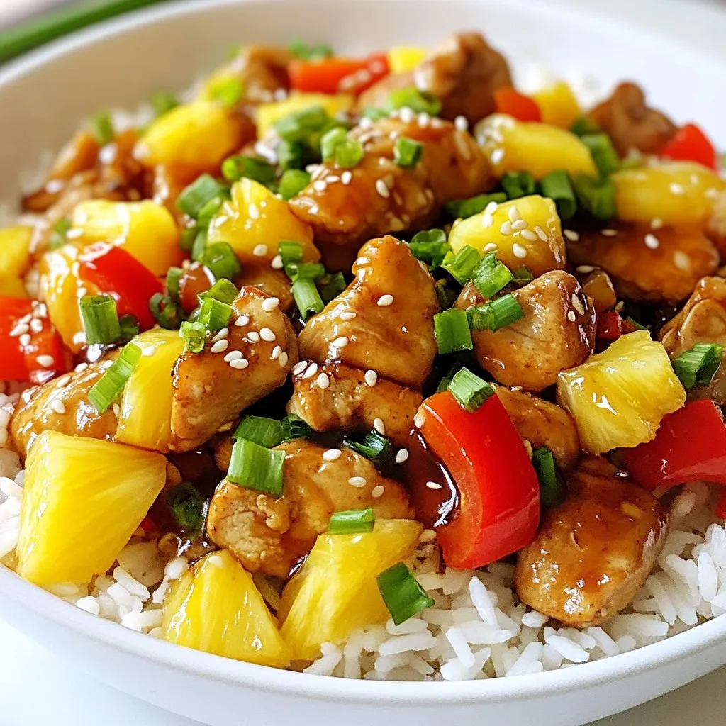 Pineapple Teriyaki Chicken Skillet Flavorful Dinner Guide