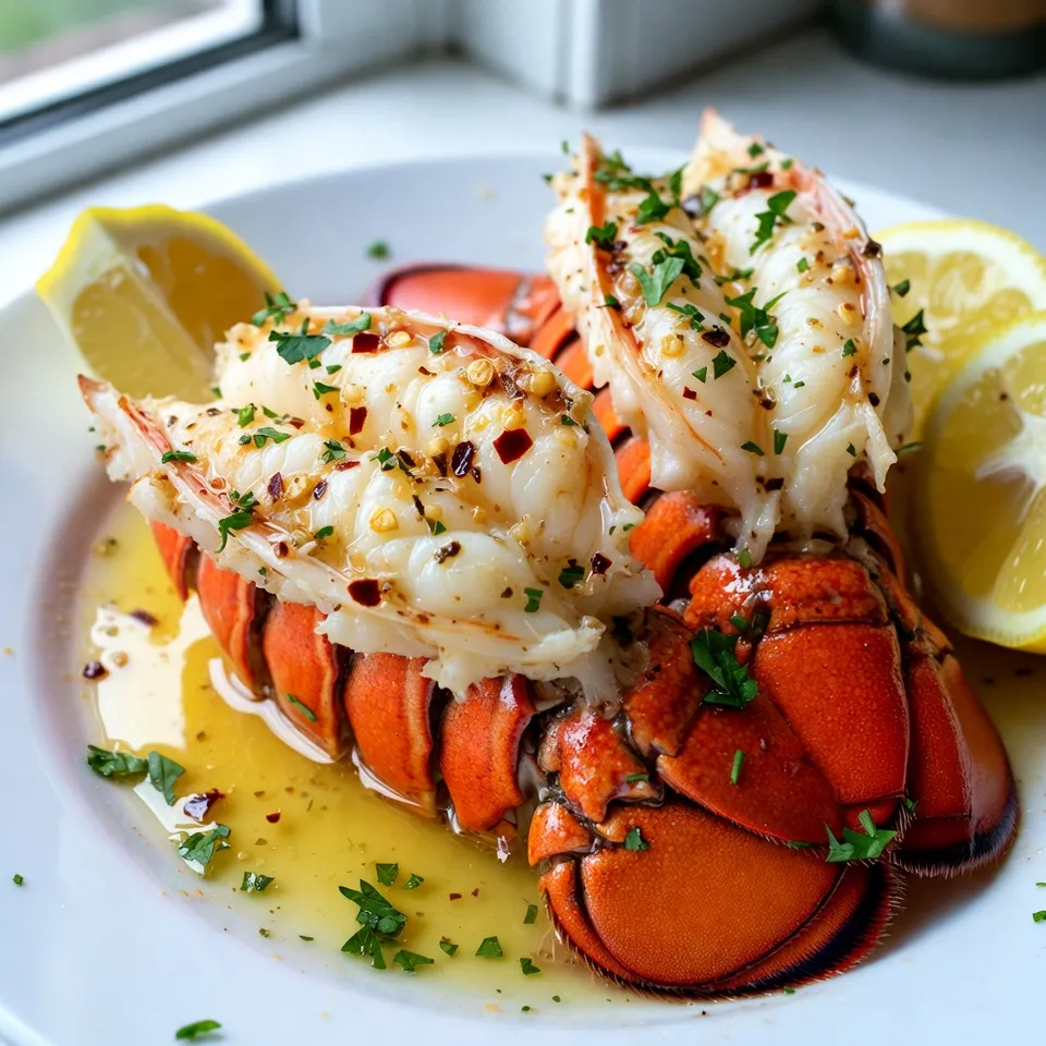 Spicy Garlic Butter Lobster Tails Flavorful Feast