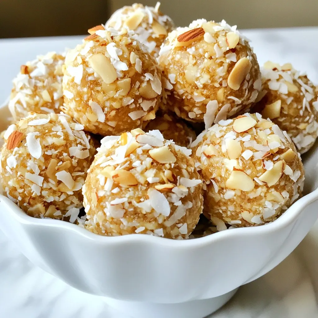 Coconut Almond Energy Balls Healthy and Easy Snack