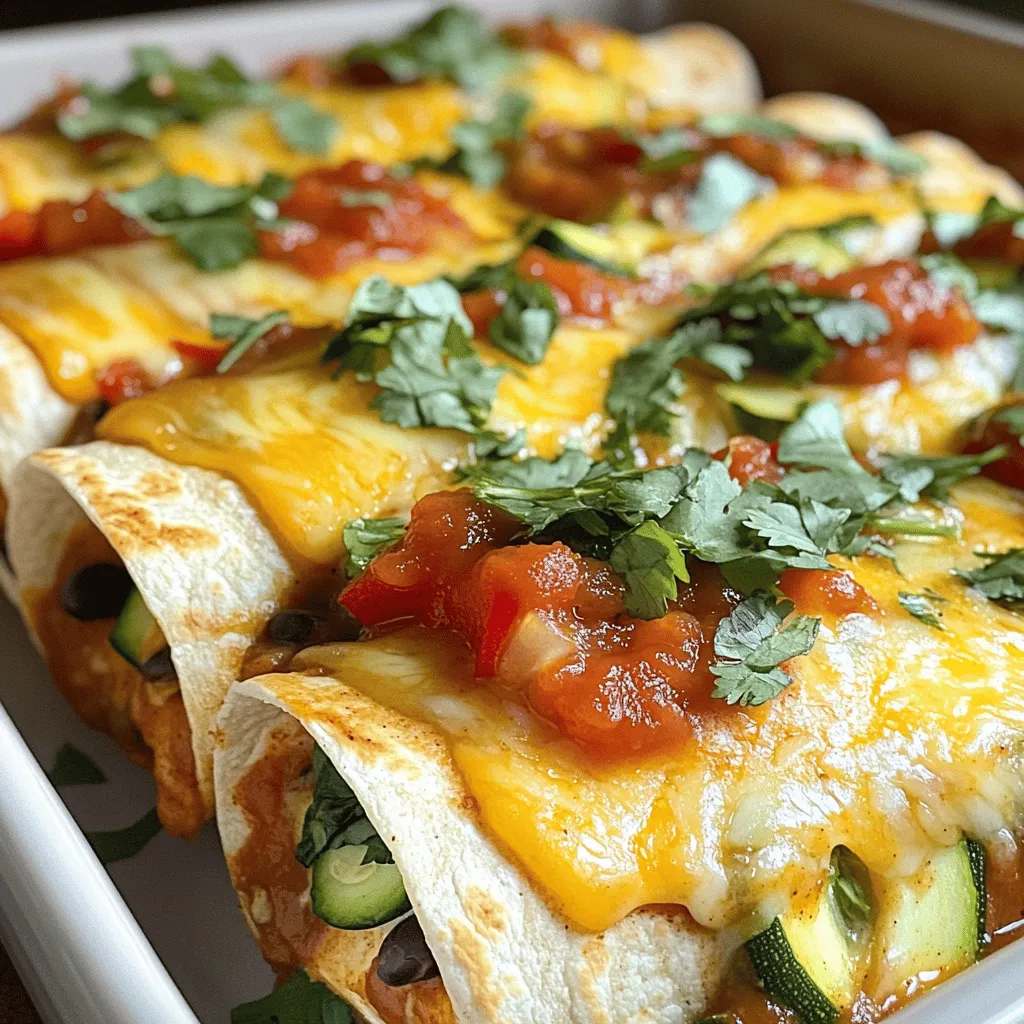 Easy Veggie Enchiladas Quick and Flavorful Recipe