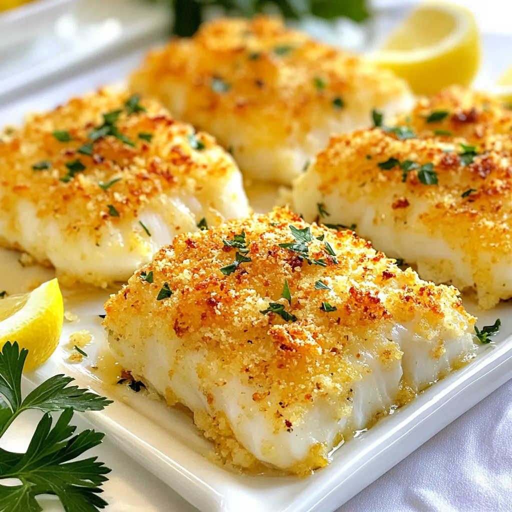 Baked Parmesan Crusted Cod Simple Dinner Delight