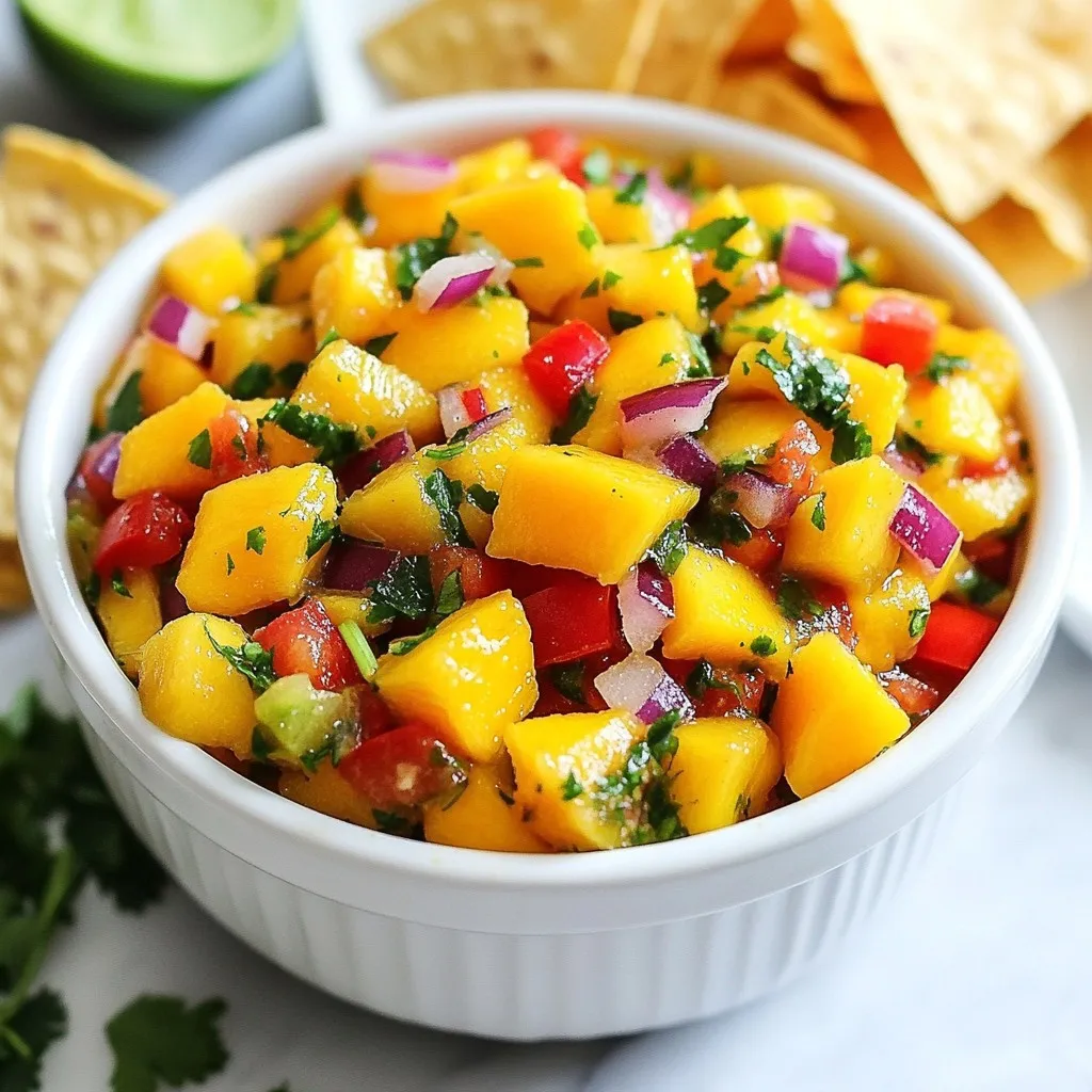 Mango Cilantro Salsa Refreshing Summer Delight