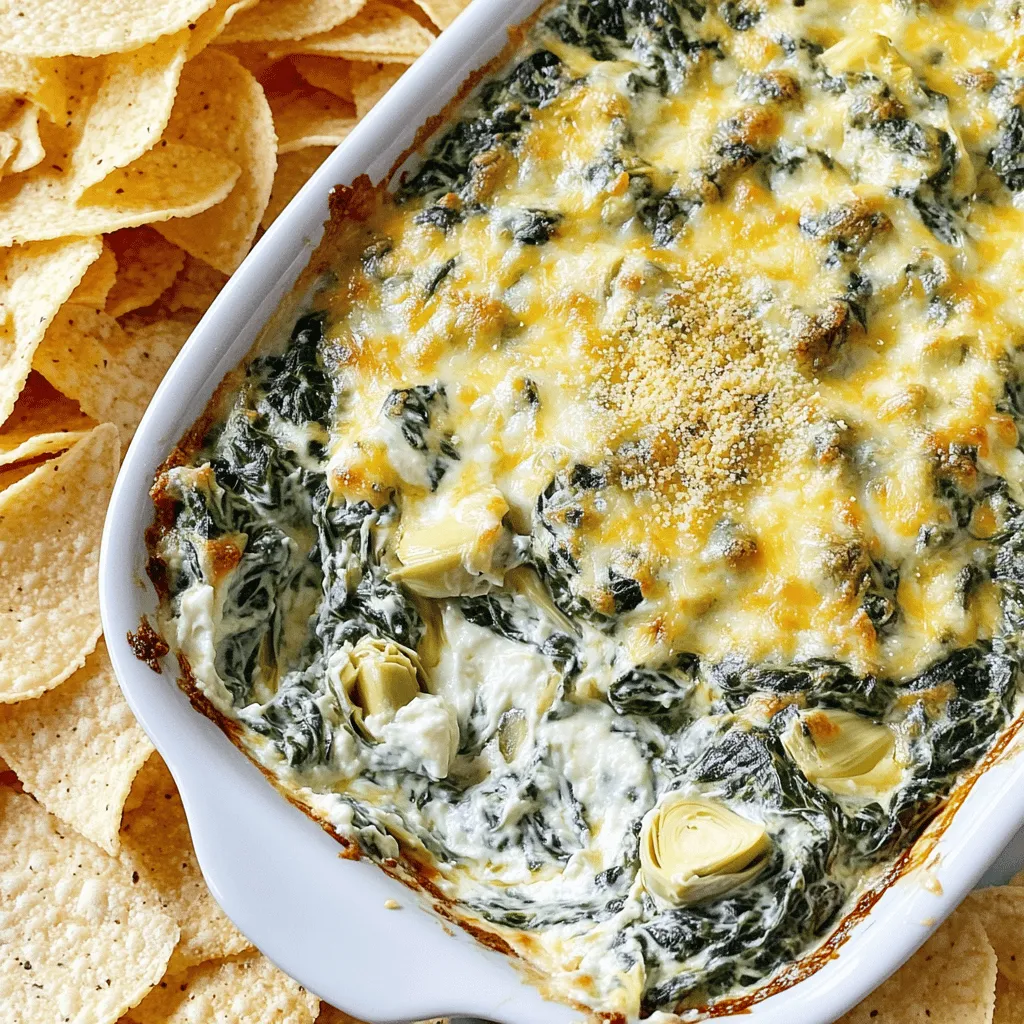 Creamy Spinach Artichoke Dip Simple and Tasty Snack