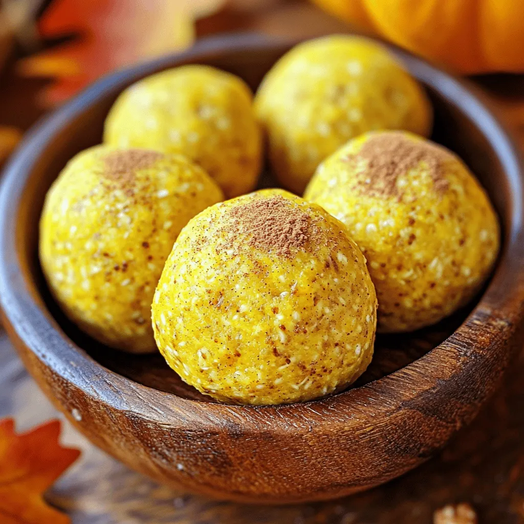 Pumpkin Spice Energy Balls Simple and Healthy Snack