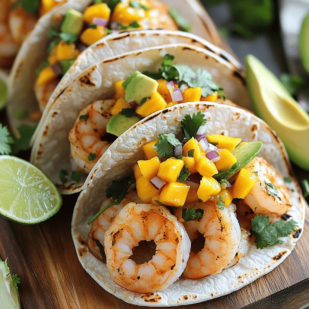 Mouthwatering 30. Shrimp Tacos with Mango Salsa Recipe