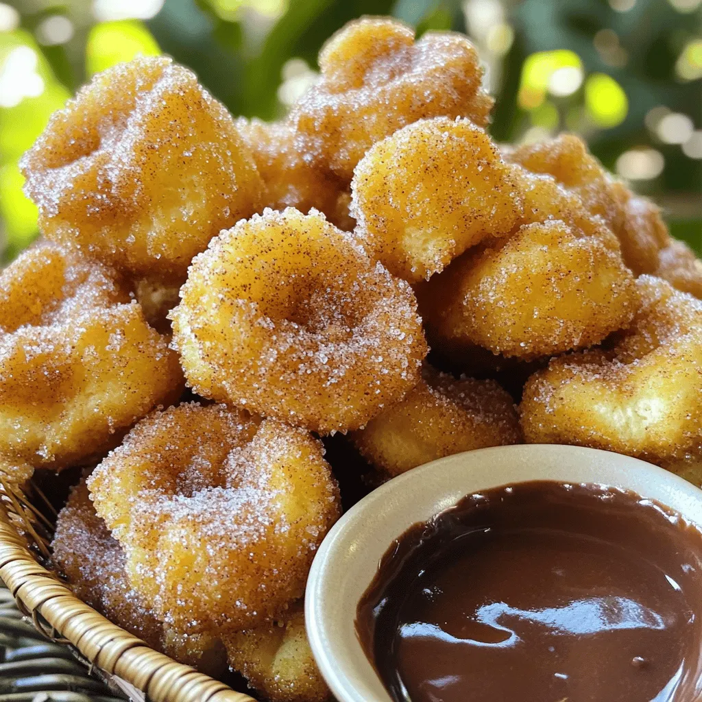 Cinnamon Sugar Churro Bites Delightful Sweet Treat