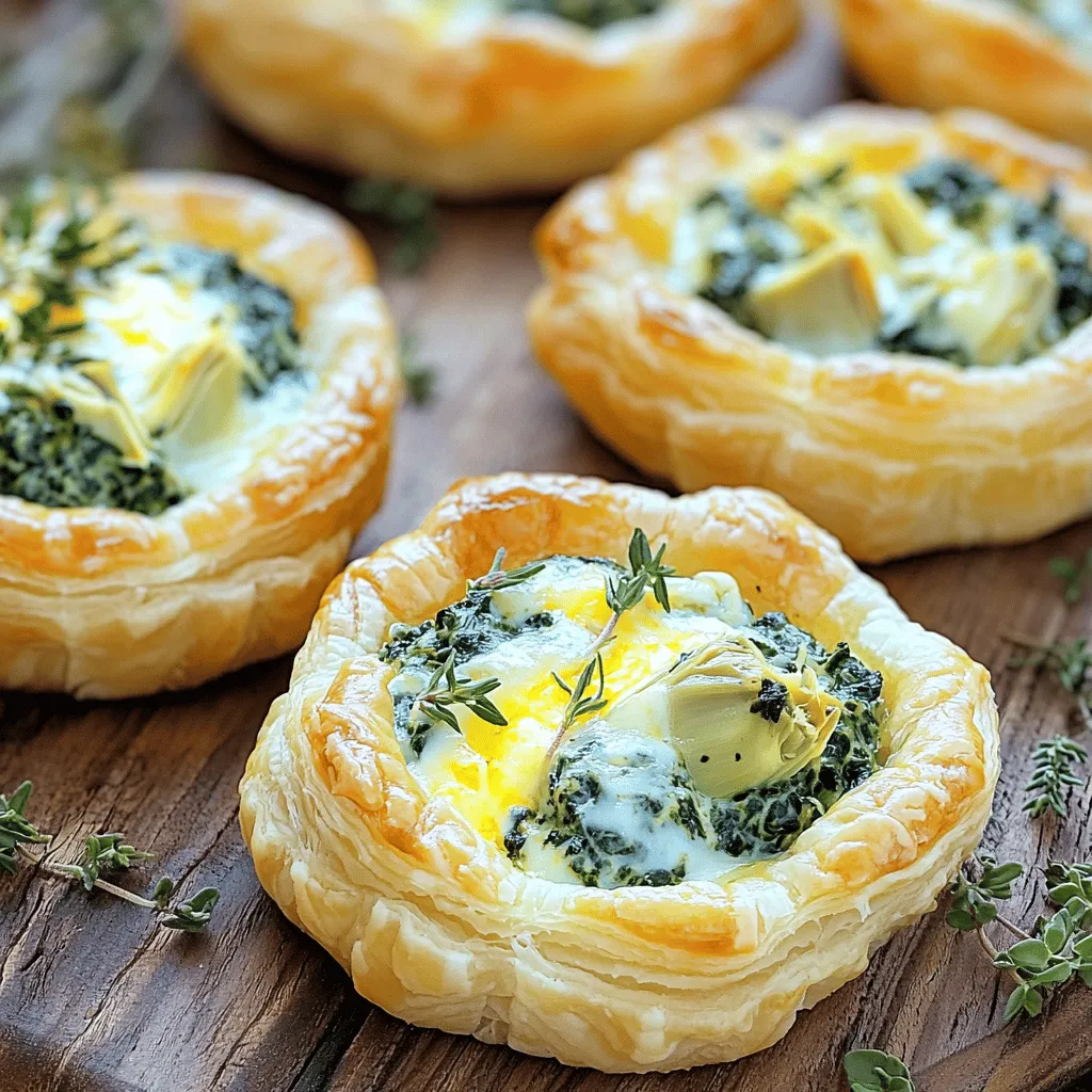 Savory Spinach Artichoke Dip Bites Delightful Snack