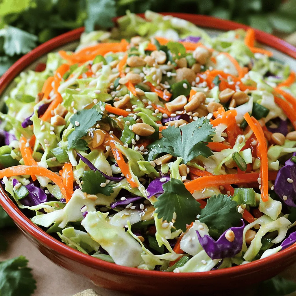Crunchy Asian Slaw Fresh and Flavorful Recipe