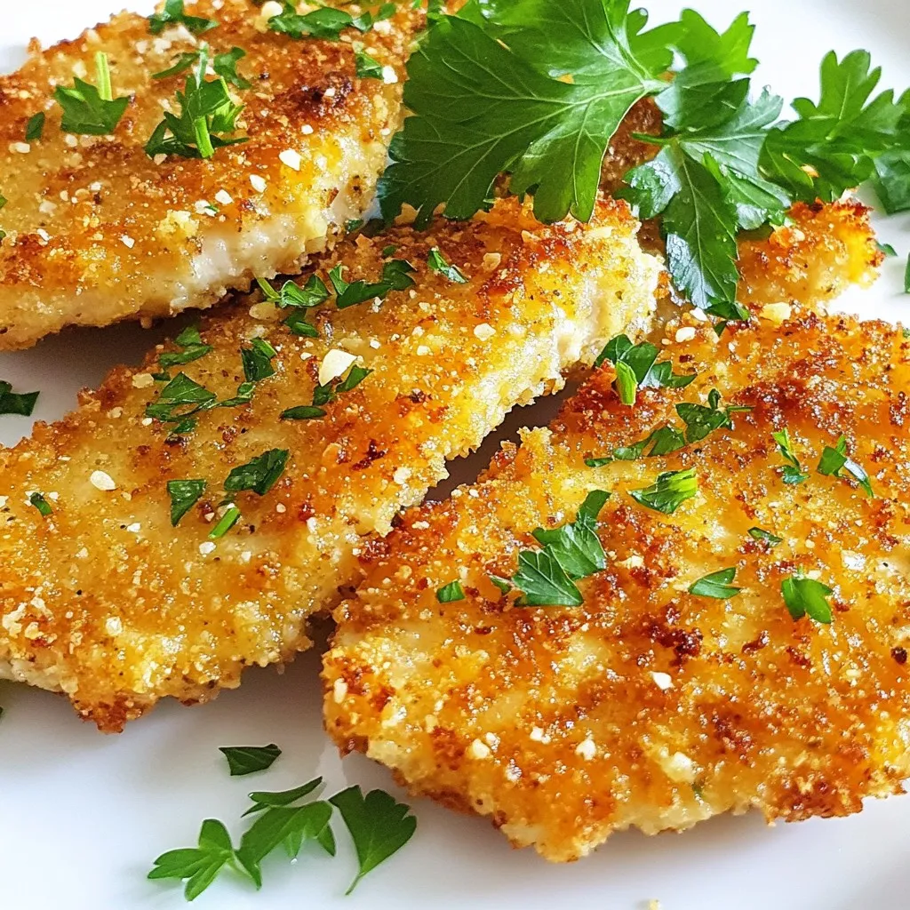 Crispy Parmesan Chicken Cutlets Easy Dinner Delight