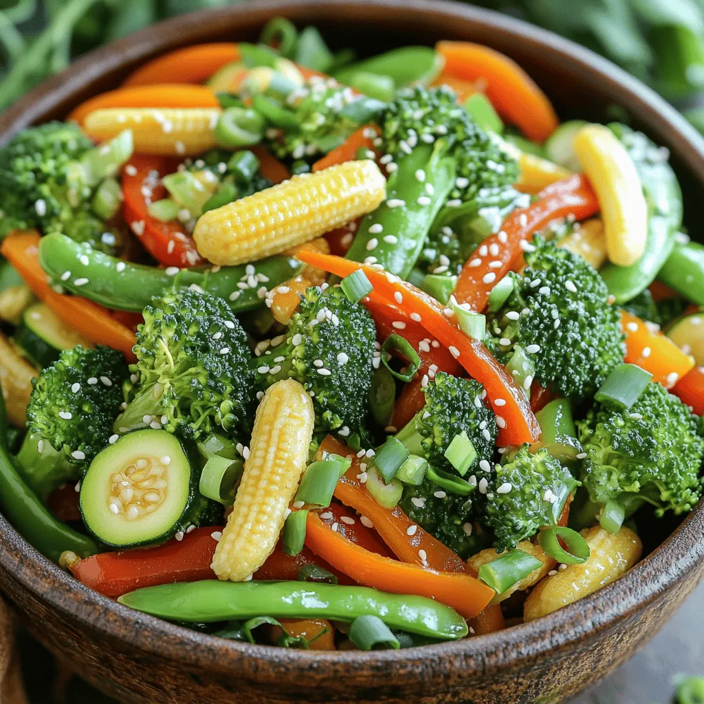 Easy Veggie Stir-Fry Flavorful and Healthy Meal Option