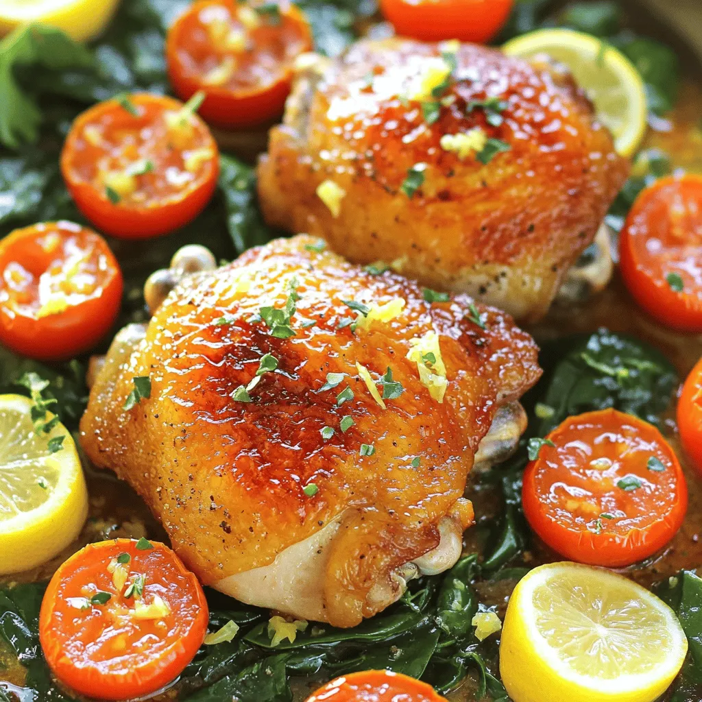 One-Pan Lemon Garlic Chicken Flavorful Weeknight Meal