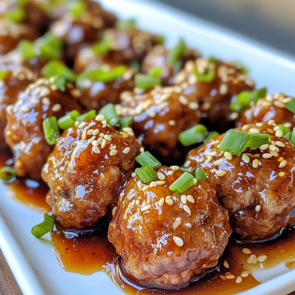 Spicy Honey Garlic Meatballs Bold and Flavorful Dish