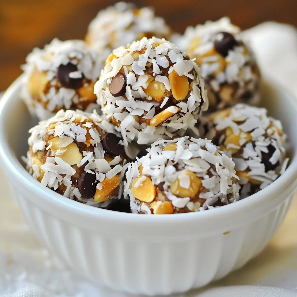 Almond Joy Energy Bites Easy and Tasty Snack Recipe