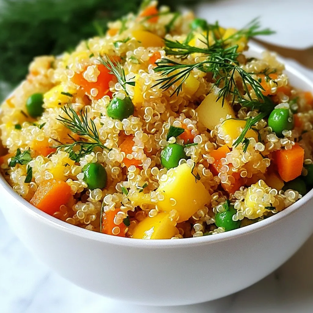 Lemon Herb Quinoa Pilaf Simple and Flavorful Dish