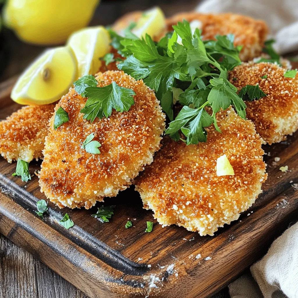 Crispy Parmesan Crusted Chicken Cutlets Recipe Guide