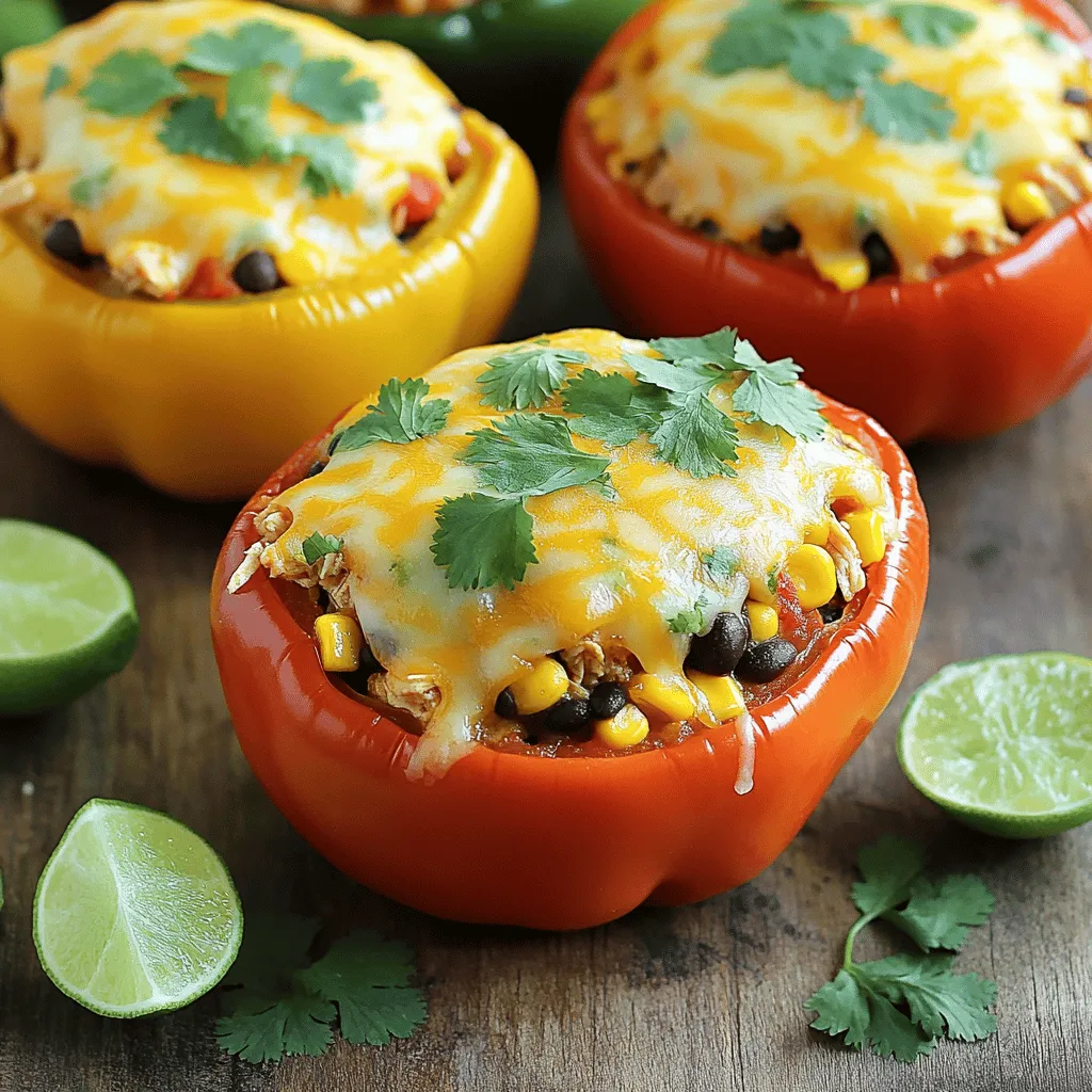 Chicken Fajita Stuffed Peppers Flavorful and Easy Meal