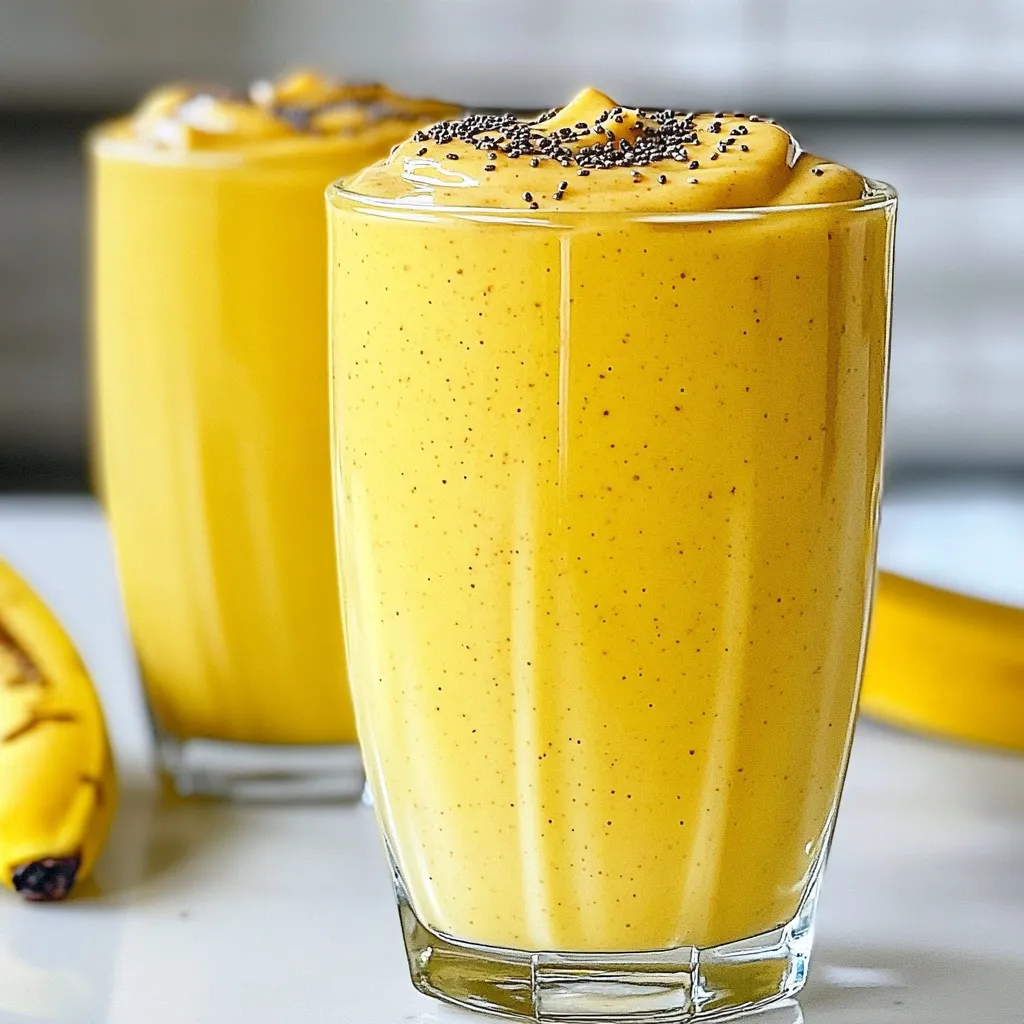 Almond Butter Banana Smoothie Energizing and Easy Recipe